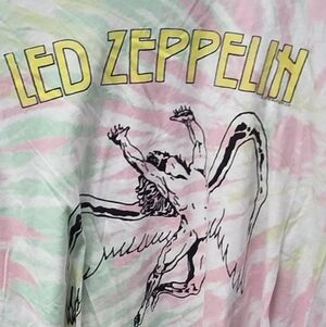 Led Zeppelin Vintage Tie-Dye T-Shirt